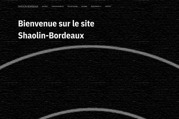 Hestia theme site design template sample