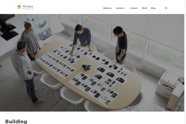 Uncode theme site design template sample