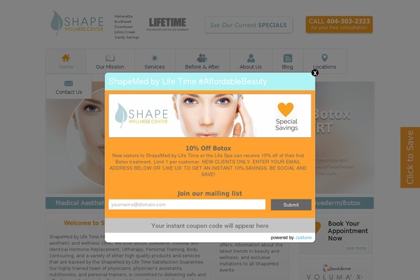 Site using Global Body Mass Index Calculator plugin