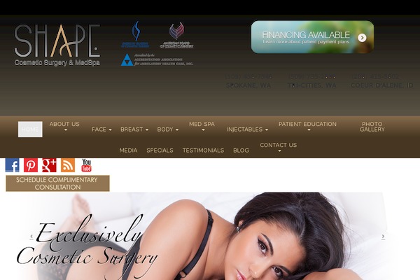 shapespokane.com site used Studios