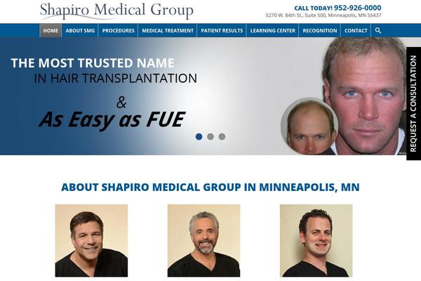 shapiromedical.com site used Incredibletheme