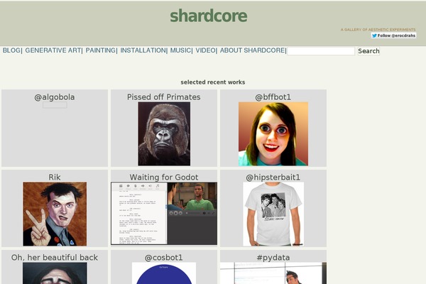 shardcore.org site used Gentle_calm