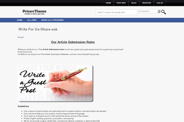 Cream Magazine theme site design template sample
