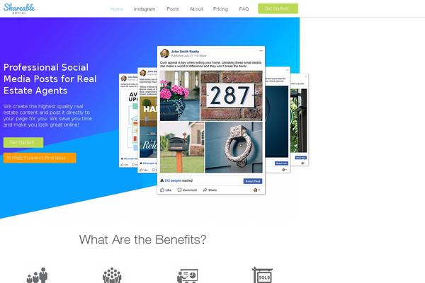 Coded theme site design template sample