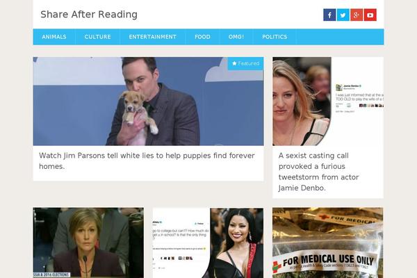 Site using Nelio Featured Posts plugin