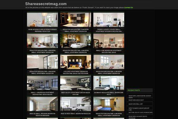Newspaper theme site design template sample
