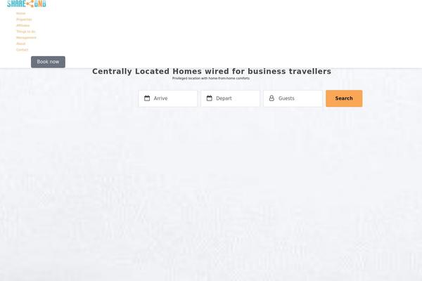 Homey-child theme site design template sample