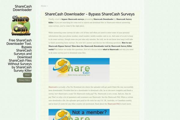 Site using Facebook AWD All in one plugin