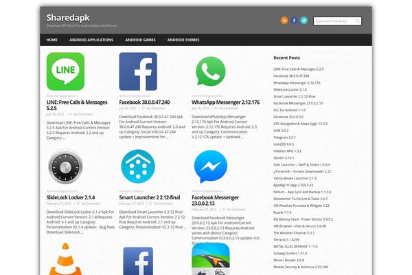 sharedapk.com site used Treeview