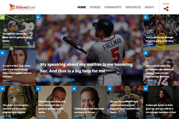 sharedgrief.org site used FoundationPress