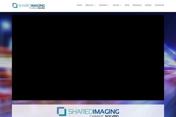 Shared theme site design template sample
