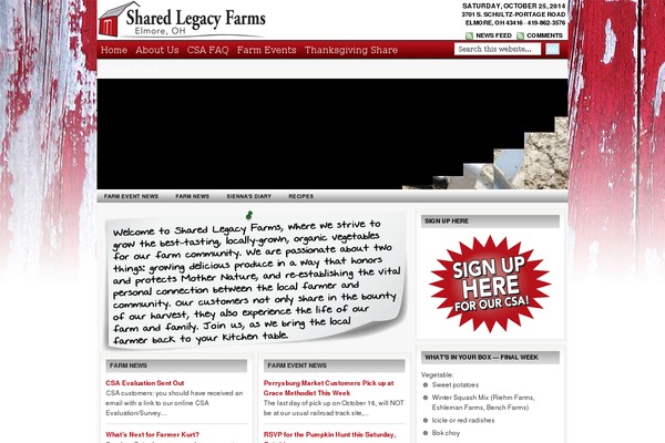 Agriculture theme site design template sample