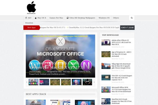 Goodnews 5.5 theme site design template sample