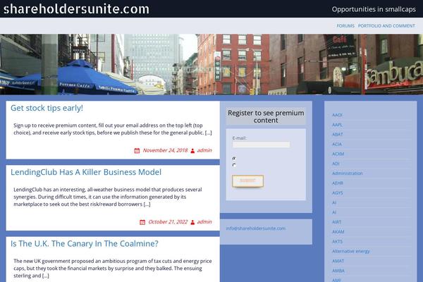 SG Grid theme site design template sample