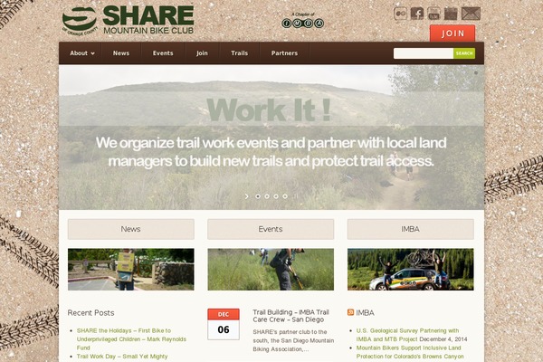 Earth theme site design template sample