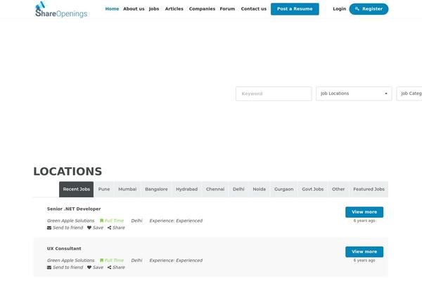 Site using Front End PM plugin