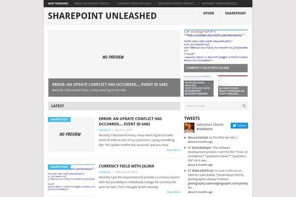 Point theme site design template sample