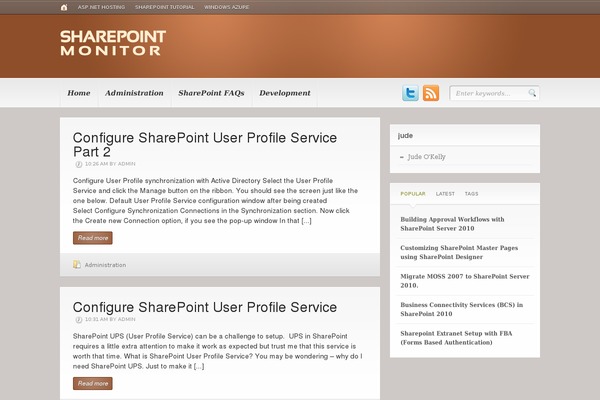 Headlines theme site design template sample