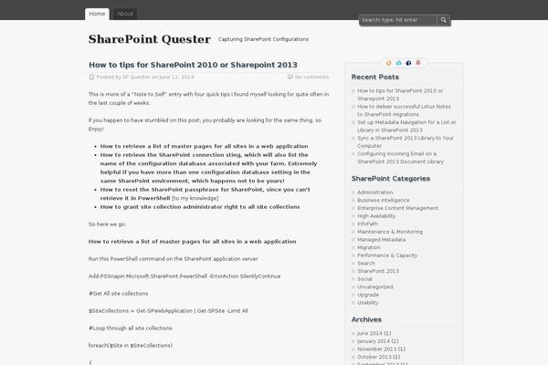 Site using WP-SynHighlight plugin