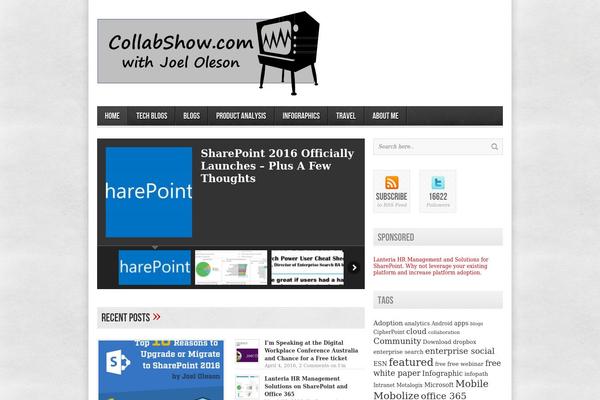 avenue theme site design template sample