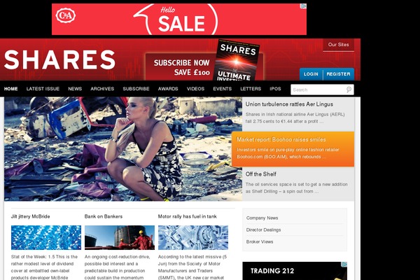 shares WordPress theme, websites list used shares theme shares theme websites examples