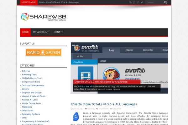 jarida221 theme websites examples