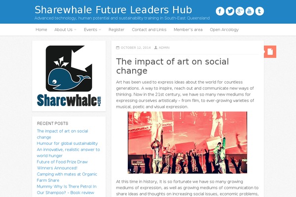 Icy theme site design template sample