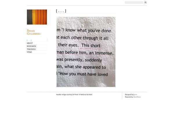 Oulipo theme site design template sample