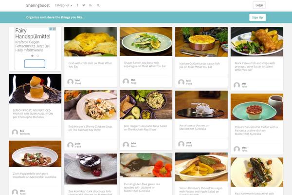 Pinclone theme site design template sample