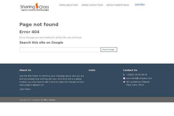 Imago theme site design template sample