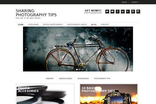 Jessica theme site design template sample