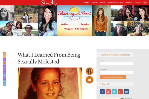 SeaShell theme site design template sample