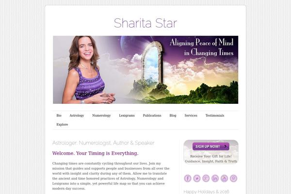Forever theme site design template sample