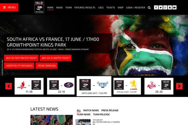 Site using SportsPress - Manage Leagues & Sports Clubs plugin