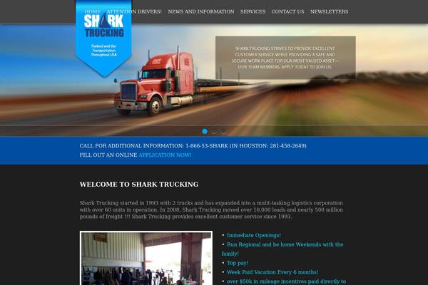 sharktrucking.com site used Shark