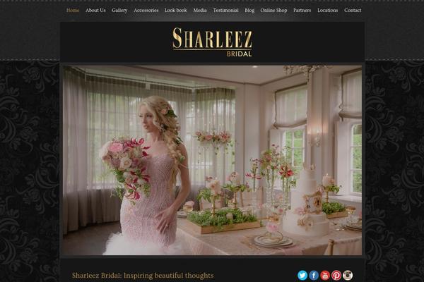Marriage theme site design template sample