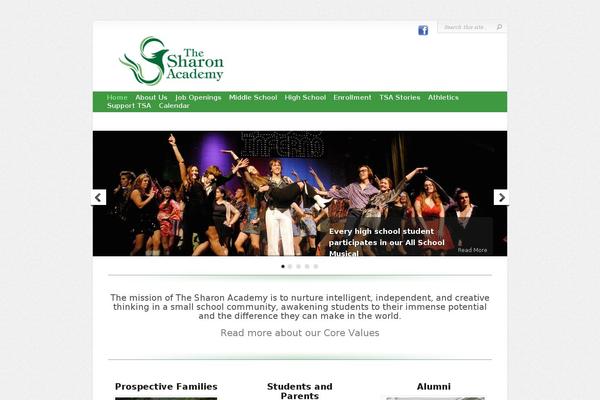 sharonacademy.org site used Sharon-academy