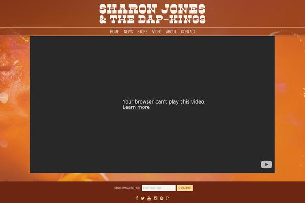 sharonjonesandthedapkings.com site used Bridget