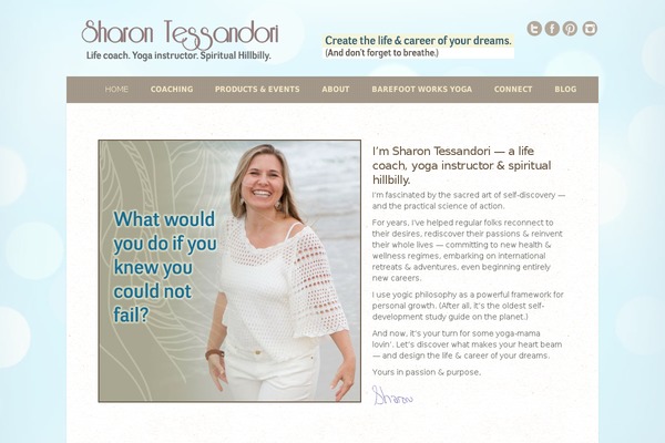 Flexible theme site design template sample
