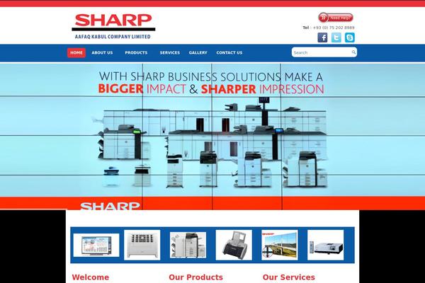 sharp-afg.com site used Ease