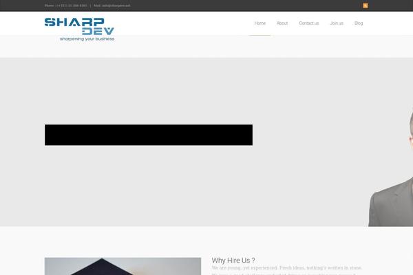 sharpdev.net site used Cygnus