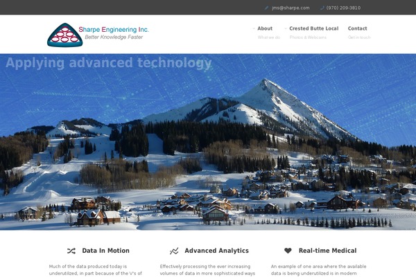 Bigwig theme site design template sample