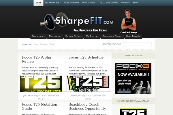 eNews theme site design template sample