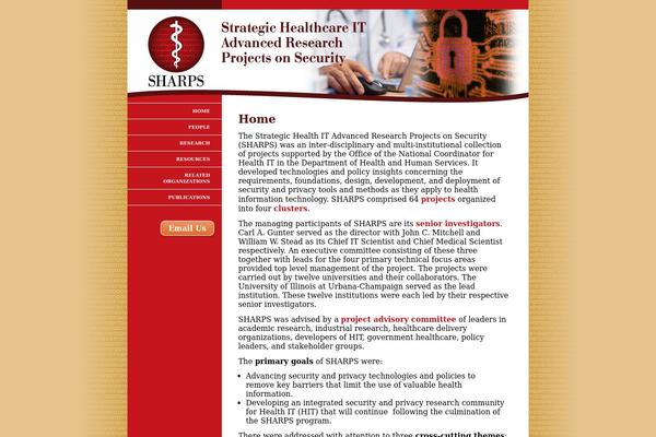 sharps.org site used Sharps