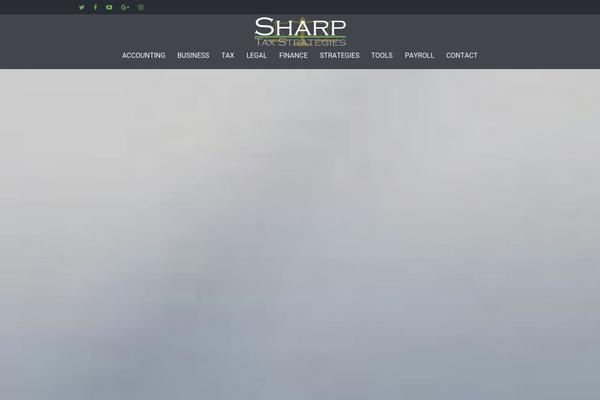 Salient theme site design template sample