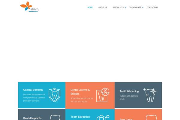 Dent-all theme site design template sample