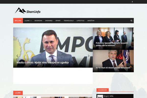 Awaken theme site design template sample