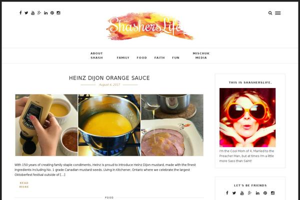 Letsblog theme site design template sample