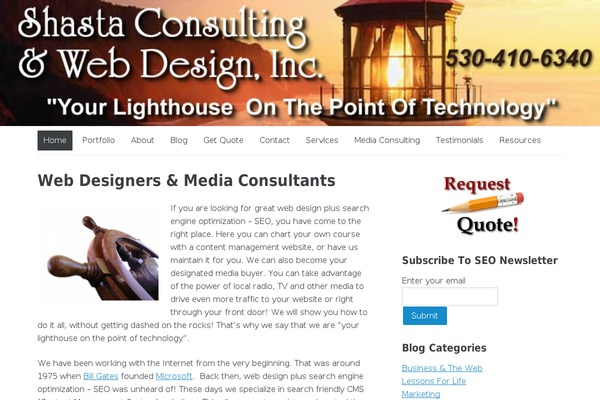 Builder Air theme site design template sample