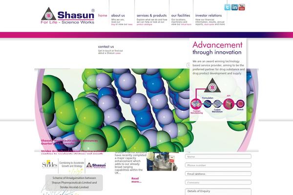 Site using Meks-easy-social-share plugin